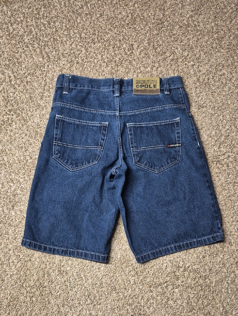 Y2k Mens Baggy Southpole Jorts